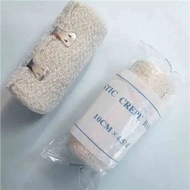 脚のむくみに効くクレープ包帯